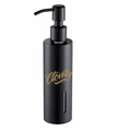 Customized Matte Black Color 304 Stainless Steel Replacement Hand Soap Dispenser with Foam Feature 220ml Capacity for Hotel Use