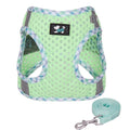 2025 New Arrival Pet Strap Private Label Big Reflective Solid Nylon Button Closure Dog Harness and Leash Set