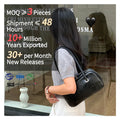 2025 New Fashion Plain Big Shoulder Bags Women Handbags Ladies Temperament PU Leather Women Hand Tote Bag
