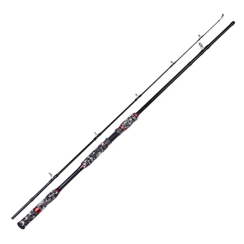 Newbility Newly Designed Carbon Fishing Rod Camouflage  XH Hard Spinning and Casting Fishing Rod