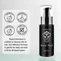 UUFINE Private Label Deep Cleansing Refreshing Mild Men Beard Shampoo and Conditioner