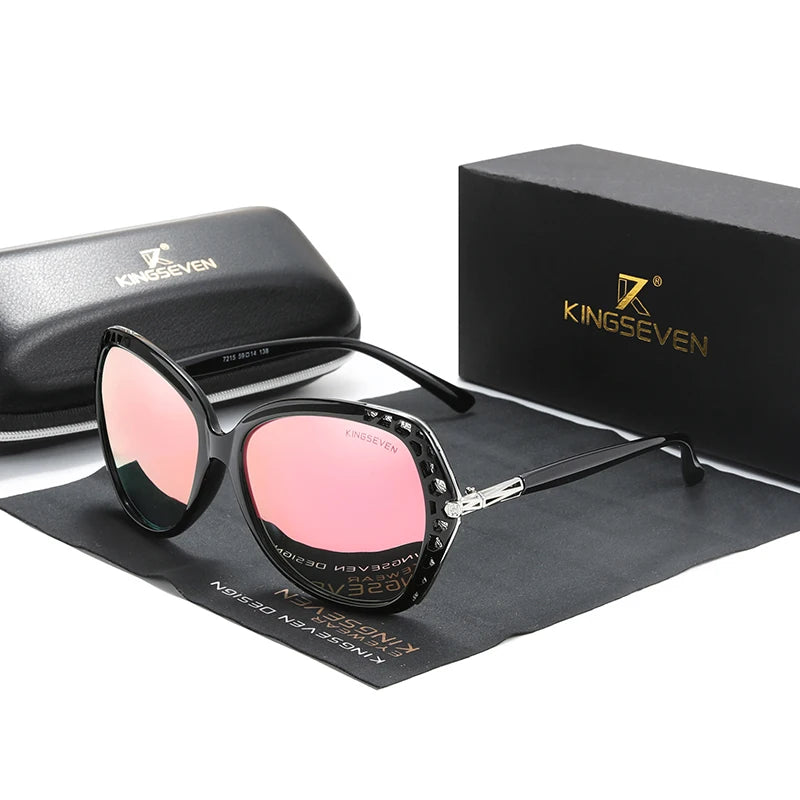 For Retro Butterfly Gradient Lens Polarized UV400 TR90 Alloy Frame Sunglasses Fashionable Designer Oval Shades Men Women
