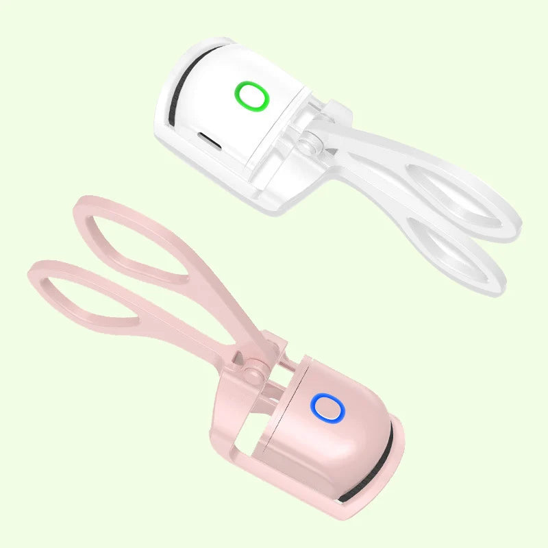 2023 Rechargeable Heated Electric SS Eyelash Curler Kit Lash Lifting and Perm New Product with Plastic Material