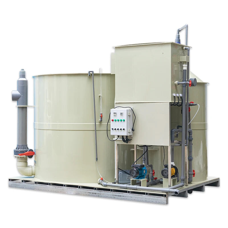QihangRAS High Density Breeding Integrated Ras Aquaculture Equipment Aquaponics System for Fish Vegetable Farming Food Grade PP