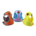 Wholesale Mesh Custom Printed Animal Pattern Small Pet Dog and Cat Nylon Chest Back and Leash