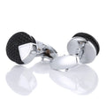 Brass Black Unique Pattern Cufflinks Suit Accessories Shirts Stickpin Cufflinks