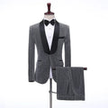 Men Shiny Glitter Blazer Suit (Jacket+bowtie+pants) Men Nightclub Blazer Costume Host Magic Stage Clothes Tuxedo Set