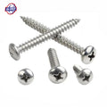 Custom Phillips Cross Torx Pan Washer Head Self-tapping Ss 304 Self Tapping Screw Black M2 M2.5 Pan Head Thread Forming Screw
