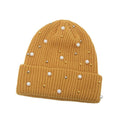Women's Pure Color Knitted Beanie Hat Cute Fashionable Winter Autumn Twist Hat High Quality for Beach New Collection