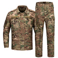 Manufactory OEM Service Camouflage Digital Navy Blue Polyester Breathable Flame-Retardant Outdoor Tactical Suit Autumn Summer