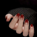 Red Color Long-Lasting Serie Gel Lacquer Nail Art Polish Easy DIY Design Glitter Decoration ABS Material for Finger Application