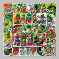 50PCS Hot-selling Cool Trend Play Personality Trend Decorative Cartoon Rat Fink Sticker Refrigerator Headset Sticker