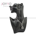 Stainless Steel Jewelry Men Necklace Set Bell Pendant Biker Jewelry lion Head Shape