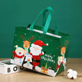 Christmas Reusable Grocery Shopping Gift Non-woven Fashion Shopping Bags Personalized Customized Non-woven Bag