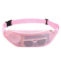 Popular Small Waist Bag Women Girl Outdoor Sports Beach Mesh Crossbody Mobile Phone Chest Bag for Running Fitness