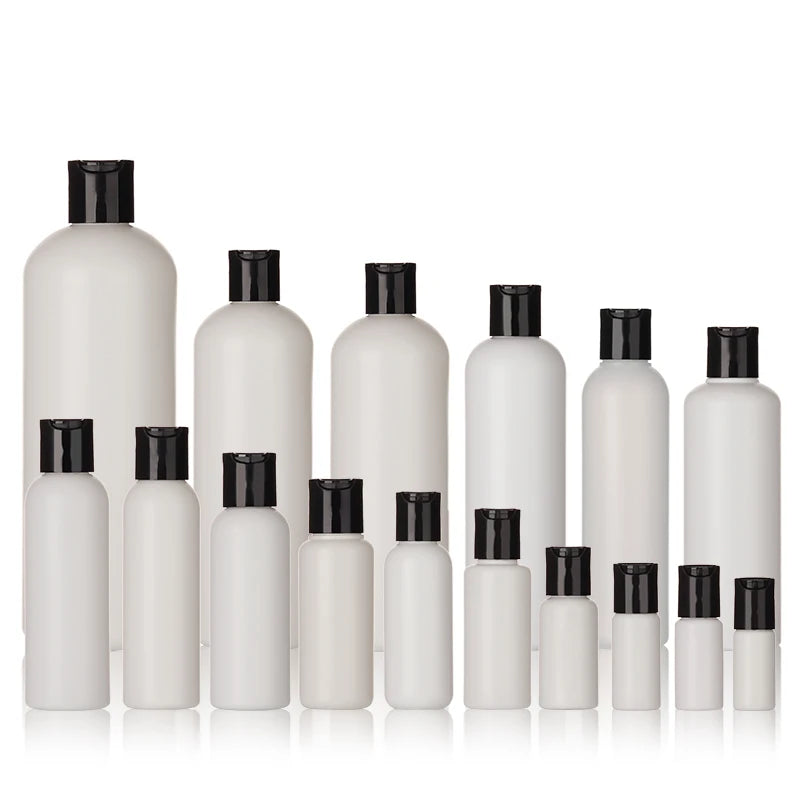 10 15 20 30 50 60 80 100 120 150 200 250 300 450 500 1000ML White Chemical Liquid Packaging Press Cap Hdpe Plastic Bottle
