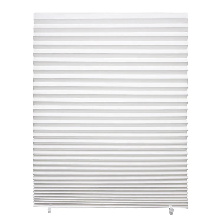 MOQ1000 Folding Pleated Curtain Can Block Light Paper Blinds Easy Fit Blind