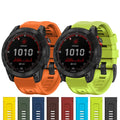 ShanHai 22MM 26MM Silicone Watch Band for Garmin Fenix 6X 6 6S Pro 7X 7 Easyfit Strap Wristband Fenix 5 5X 5S Plus Bracelet