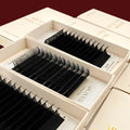 Abonnie Custom Wholesale Lash Trays Supplier Silk Russian Individual Lash Extensions 0.03 0.05 0.07 Cashmere Lash Extensions