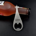 Non Deformable Fashion Design Metal Beer Bottle Opening Tool Key Bottle Opener Customized Portable Keychain Bottle Opener
