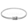 Cadermay Tennis Chain S925 Sterling Silver 5mm Trendy Hip Hop Jewelry Iced Out Moissanite Diamond Bracelets and Necklace