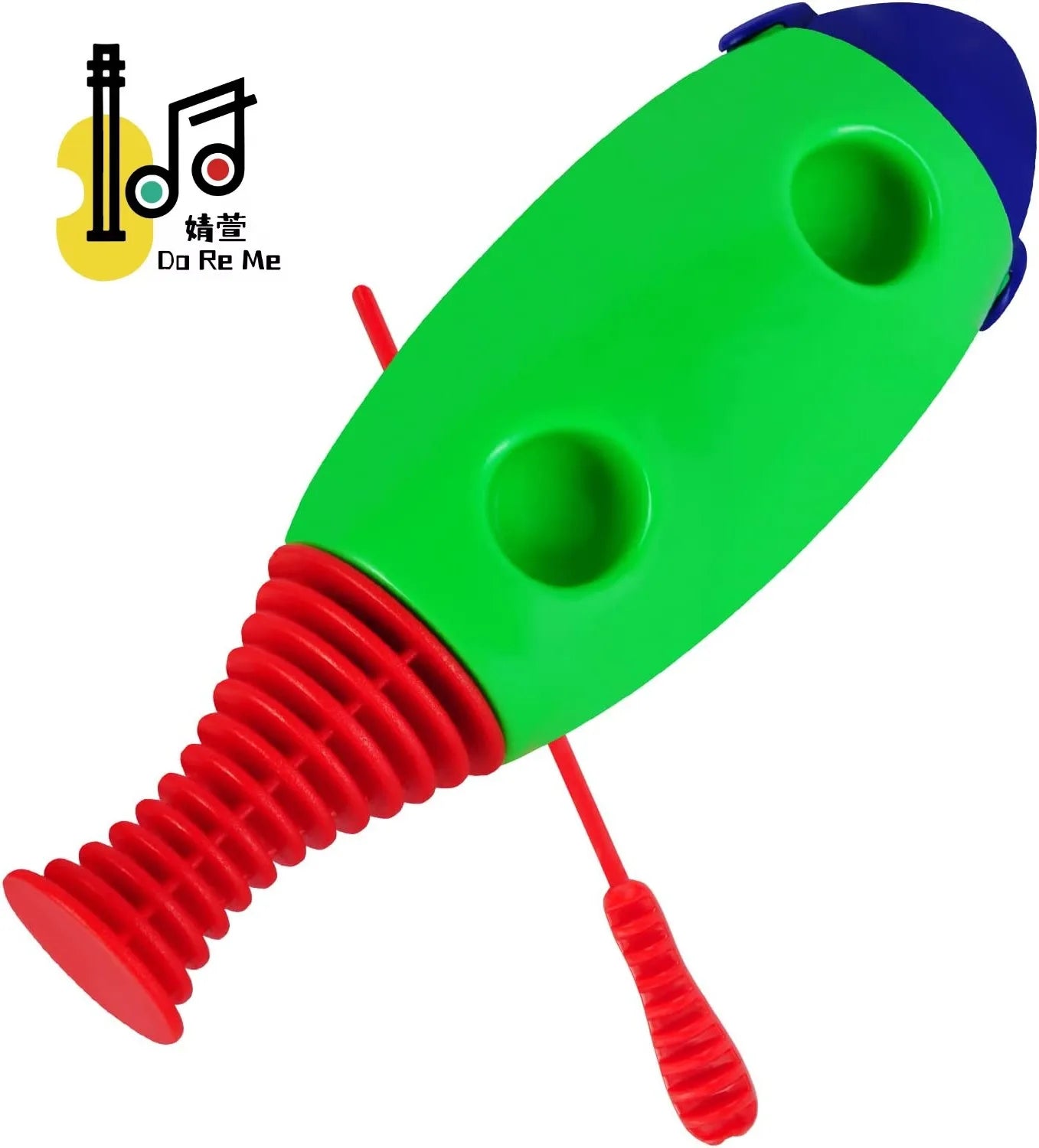 Kids Plastic Colorful Fish Shaped Instrument Musical Percussion Instruments for Kids with Rhythm Sticks for Adults