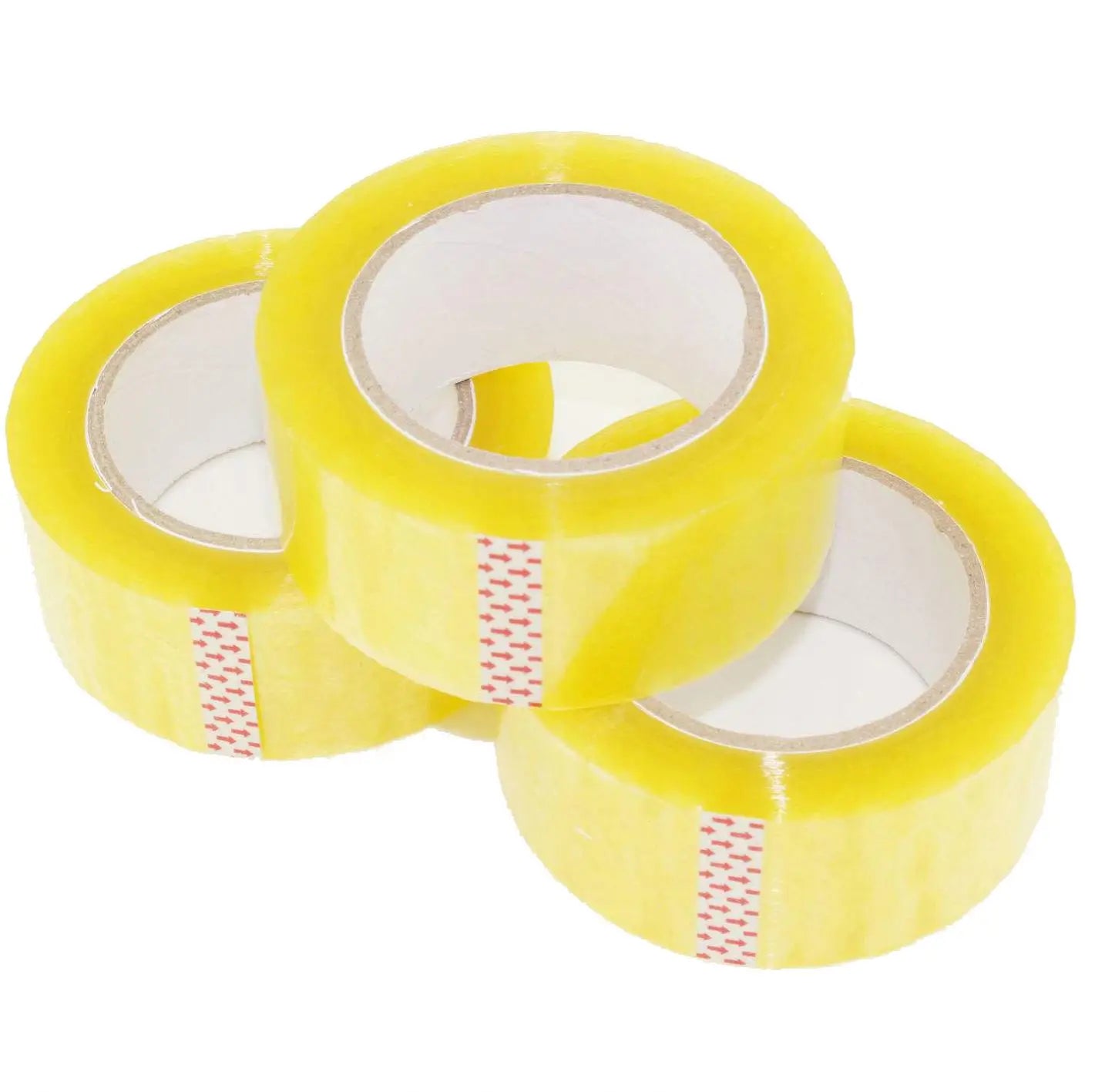 Packing Tapes Taiyang Custom Logo Activated Adhesive Jumbo Roll Bopp Branded Printed Adhesive Tape Industrial Acrylic TY Clear