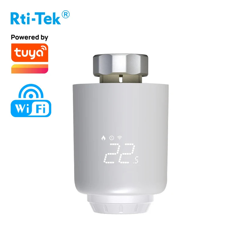 No Gateway Required Wi-Fi Tuya Smart TRV Thermostatic Radiator Valve