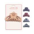 JIRIS 2023 Korean Style Hair Claws Elegant Flower Hollow 10.5cm Big Pinzas Para El Cabello New Product for Lady