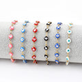 Stainless Steel Demon Eyes Anklet Jewelry Romantic Daily Life Anklets for Women