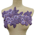 Lace Spot Handmade Sequins Wearing Bead Lace on Flower Flowers Wedding Dress Nursing Wedding Diy Accessories