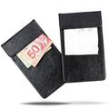 Portable Foldable Menu Check Book Holder Personalized Custom Logo Pu Leather Restaurant Bill Holder