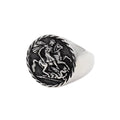 Antique Jewelry Stainless Steel Mens Knights Templar Ring