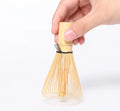Handmade Modern Design Eco Bamboo Matcha Tea Whisk Japanese Custom Logo Boxed Plastic Milk Frother Eco-Friendly for Mixing