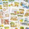Harvest Orchard Series Decorative Landscaping Fruit Material Theme 6 Models 30 Stickers Per Pack