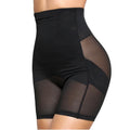 Plus Size Women's High Waist Slim Shaping Shorts Breathable Thigh Slimming Tummy Control Pants Medium Level Shapers