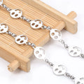 Designs Ladies Smile Expression Chain 18k Gold Chain Decorative Diy for Chain Roll Jewelry Making