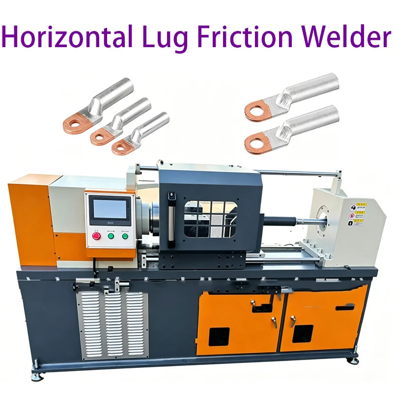 Horizontal Aluminum and Copper Cable Lug Friction Welding Machine