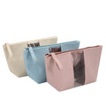 Portable Fashion Vegan Leather Wash Pouch Make up Waterproof Cosmetic Bag with Transparent Window for Lady for Seaside Trip OEM