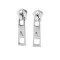 Custom Logo Metal Zip Puller Handbag Metal Zipper Slider 3 Zip Pull Bag Branded Zipper Puller Metal 5 Name Tag Zipper Pull
