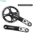 SeeMore BCD104 32-38T Bike Chainrings 170mm Crank Hollow Square Bicycle Crank Chainwheel for MTB and Road Bicycles BMX Use