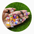 Bulk 100Pcs/Lot Pearl Rhinestone Embellishments Crystal Rhinestone Flower Brooch Buttons for Jewelry Making Wedding DIY Supplies