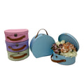 In Stock Custom Hand Threading Suitcase Set 2 with Handle Flower Box and Gift Packaging Featuring Matt Lamination Printing
