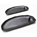 Unbreakable Restaurant Sushi Dinnerware Dishwasher Safe Black Matte Melamine Plate