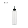 Transparent PET Plastic Bottle with Pump Sprayer for Shampoo Skin Care Serum Cosmetic Use