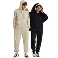 Men's Streetwear Cotton Blank Thick Fleece Heavyweight Oversized Hoodie & Sweatshirt Custom Print Logo Hooded Collar
