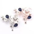 Hot Sale Luxury Rhinestone Pearl Brooch Pin Flower Brooch for Women Cloth Decoration
