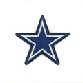 Customized Dallas Cowboys American Football Sports Embroidery Iron-on Patch Dallas Cowboys Small Size Patch