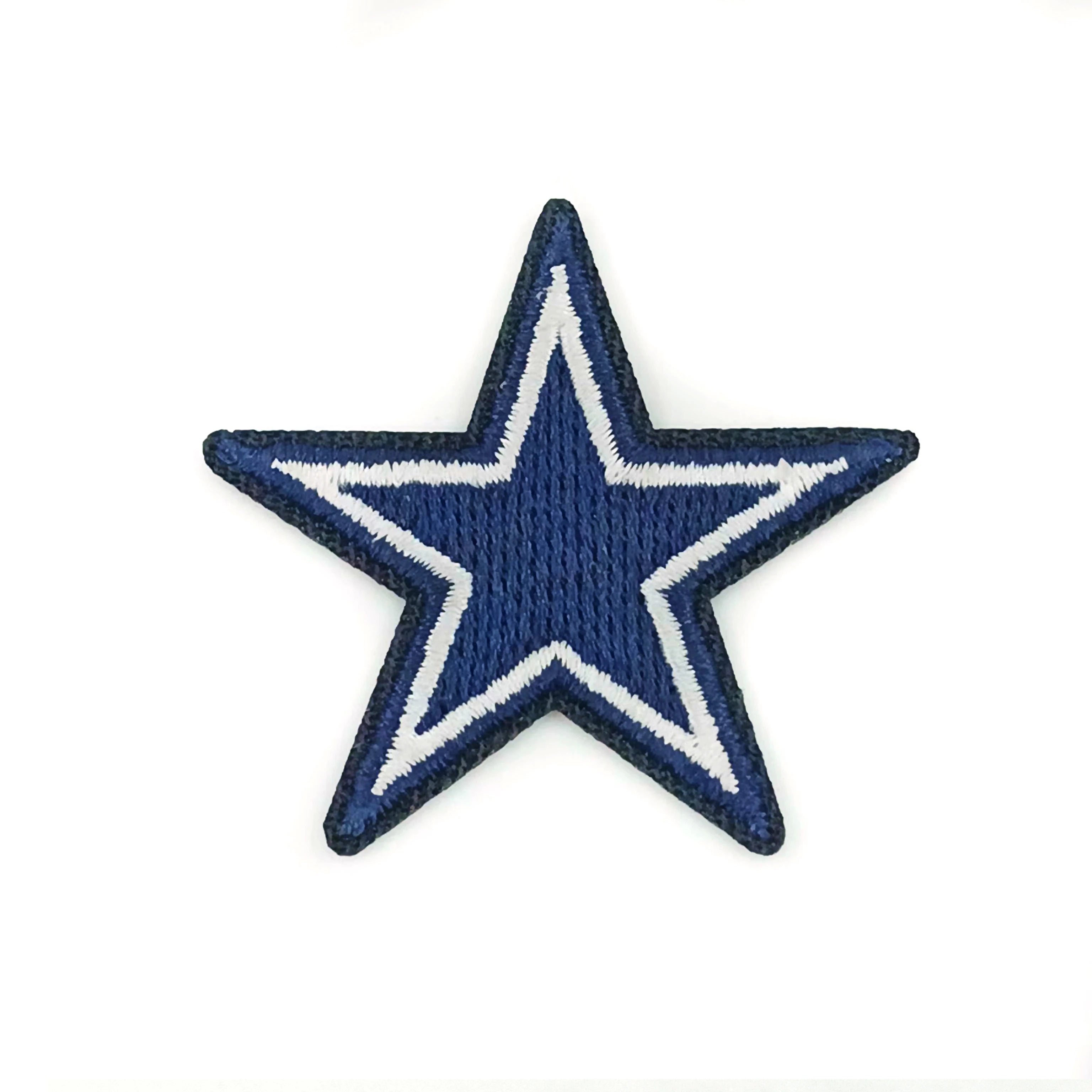 Customized Dallas Cowboys American Football Sports Embroidery Iron-on Patch Dallas Cowboys Small Size Patch