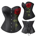 Women's Retro Shapewear Top Push up Waist Trainer Corset for Valentine's Day